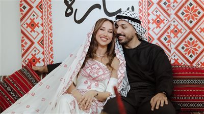 وسام قطب يحتفل بحفل الحنة قبل زفافه على الطريقة الفلسطينية 