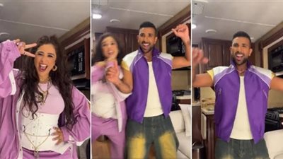 ياسمين عبد العزيز تشوّق جمهورها بعمل جديد مع أحمد سعد