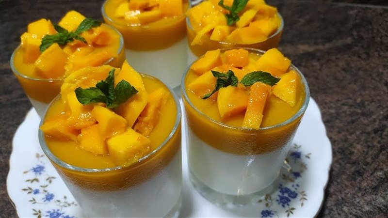 مهلبية المانجو الباردة