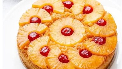 طريقة عمل كيكة الأناناس بجوز الهند بمكونات بسيطة في مطبخك   