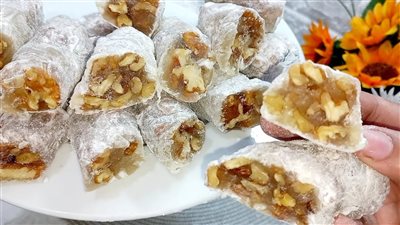 حلويات المولد النبوي.. طريقة عمل الملبن بعين الجمل  في المنزل