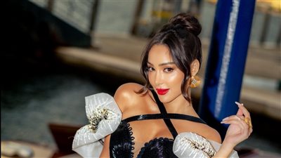 بسمة بوسيل تنتقل بإطلالات أنيقة في مهرجان فينيسيا السينمائي الدولي