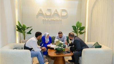 إقبال قوي على جناح «AJAD Developments» في معرض سيتي سكيب مصر