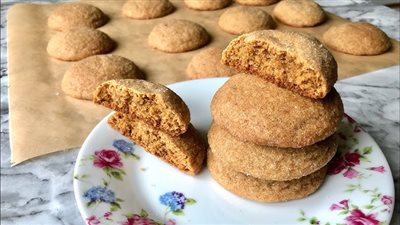 طعمه لذيذ وسهل التحضير.. طريقة عمل بسكويت الزنجبيل والقرفة 