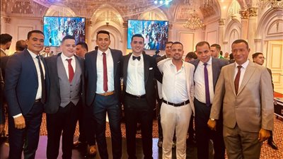 هير نيوز تهنئى النقيب أحمد عبدالباقي كاسب  بمناسبة زفافه السعيد