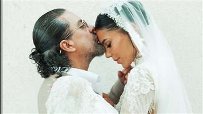 اللحظات الأولى من زفاف المخرج هادي الباجوري وهايدي خالد.. من هي العروس؟