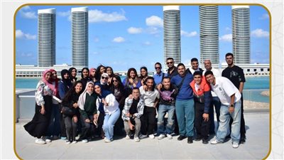 مدينة العلمين الجديدة تستقبل طلاب كلية الهندسة المعمارية بجامعة مايو لاكتساب الخبرات