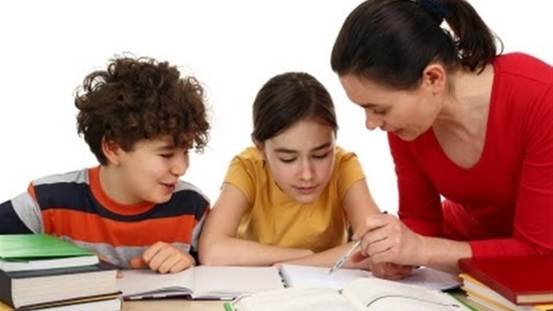 المذاكرة مع الأبناء