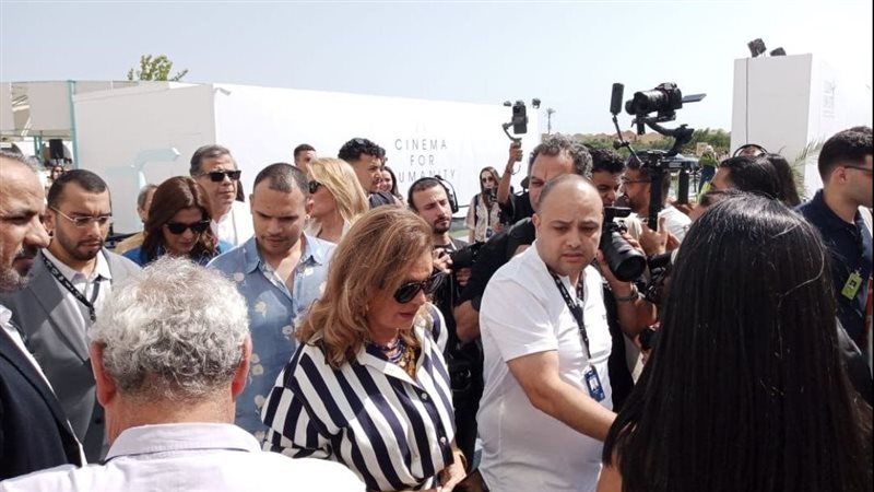 يسرا في مهرجان الجونة