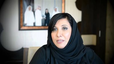 سلمى حارب سيدة أعمال إماراتية والرئيس التنفيذي للمنطقة الحرة في جبل علي