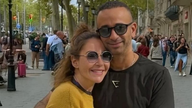 منة شلبي مع أحمد الجنايني 