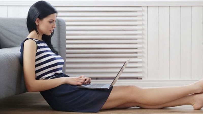 وضع اللاب على الأرجل