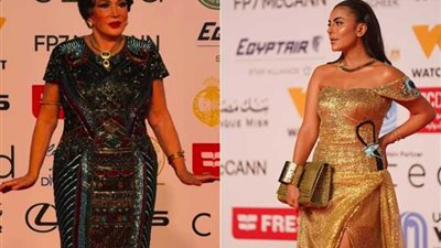 بينهن لبلبة وهاجر الشرنوبي.. نجمات تألقن بإطلالة فرعونية في مهرجان القاهرة السينمائي (صور)