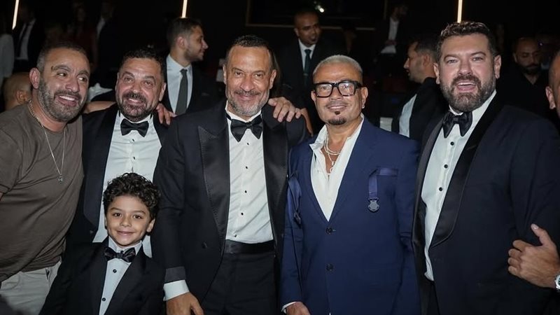 عمرو دياب في عرض السلم والثعبان 