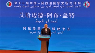 أبو الغيط: تعزيز الحوار العربي–الصيني ضرورة لمواجهة تحديات العصر وبناء مستقبل مشترك