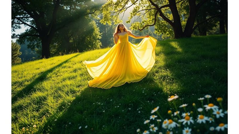 تفسير رؤية الفستان الأصفر في المنام 