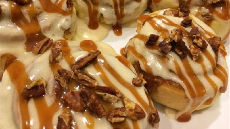 طريقة عمل السينابون  بالقرفة