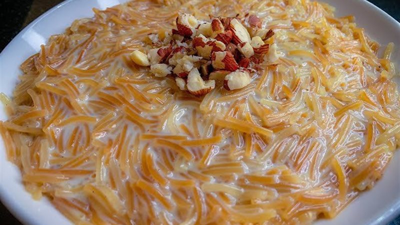  الشعرية بالسكر واللبن