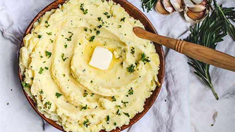 البطاطس المهروسة