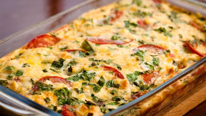 صينية الكوسا باللحم