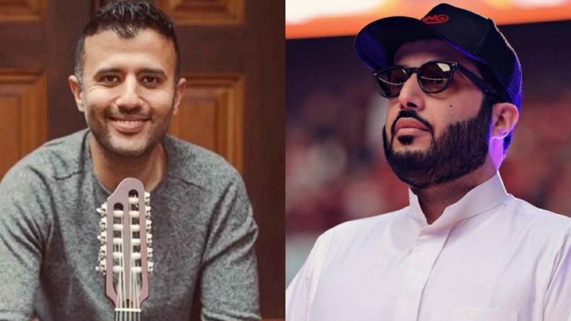 حمزة نمرة مع تركي آل الشيخ 