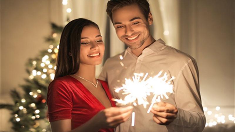 الاحتفال برأس السنة مع الزوجة