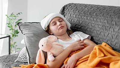 علاج غير متوقع يخفف أعراض الإنفلونزا عند طفلك