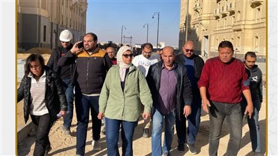 مسئولو جهاز العاصمة الجديدة يتفقدون الحي السكني الخامس (R5) لدفع الأعمال الجارية