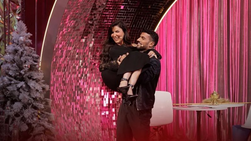 مي عمر مع زوجها محمد سامي 