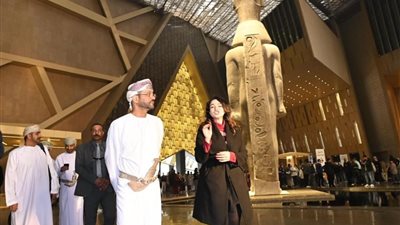 وزير خارجية عُمان: المتحف المصري الكبير يجسد عراقة الحضارة المصرية