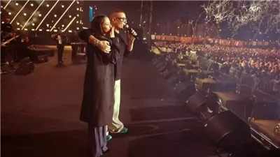 جنا تخطف الأضواء مع عمرو دياب في حفل المنارة وتتصدر الترند 2026