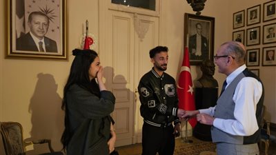 السفير التركي: أتمنى لأحمد عبد القادر وزوجته عطلة سعيدة في تركيا ومستقبله الكروي واعد