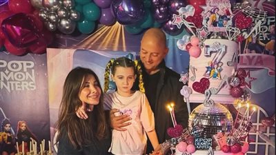 ليا ابنة نانسي عجرم تختار عالم الأنيميشن ليزين عيد ميلادها بأول ظهور