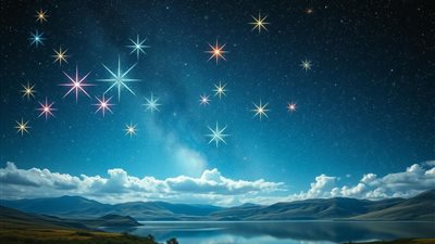 بشارة خير أم  شر؟  ..  تفسير رؤية النجوم في المنام لابن سيرين