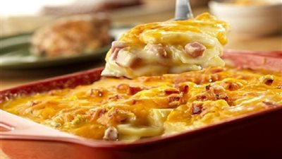   سهلة ولذيذة.. طريقة عمل  صينية البطاطس المحمرة بالجبن 