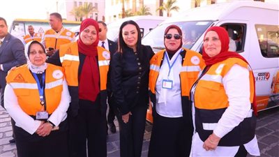 وزيرة التضامن تشهد اصطفاف فرق التدخل السريع والهلال الأحمر لتعزيز الاستجابة لحالات الأطفال والكبار بلا مأوى