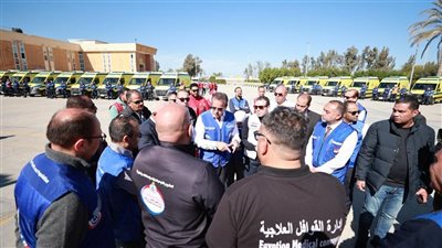 وزير الصحة يتفقد معبر رفح لمتابعة استقبال وعلاج مرضى قطاع غزة