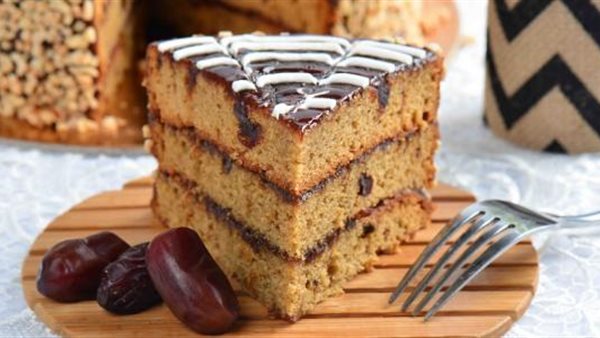 طريقة عمل  كيكة التمر 