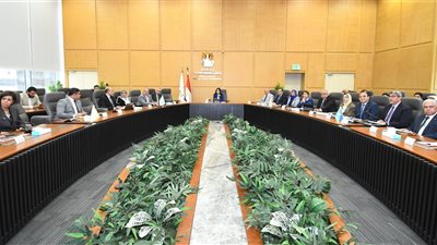 وزيرة الإسكان  راندة المنشاوي تتابع حدائق تلال الفسطاط