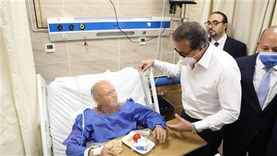 وزير الصحة يتفقد النموذج المرجعي الأول لرعاية السكتة الدماغية الشاملة بمستشفى القناطر الخيرية