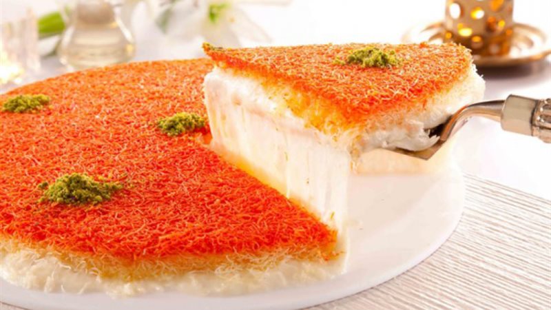 طريقة عمل الكنافة النابلسية  