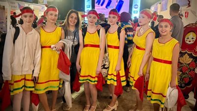 مشاركة البيت الروسي في مهرجان الثقافات بساقية الصاوي