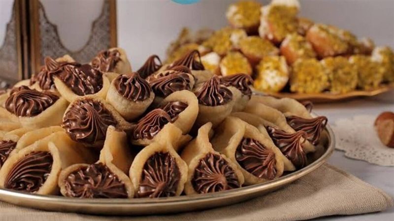 طريقة عمل القطايف بالنوتيلا  