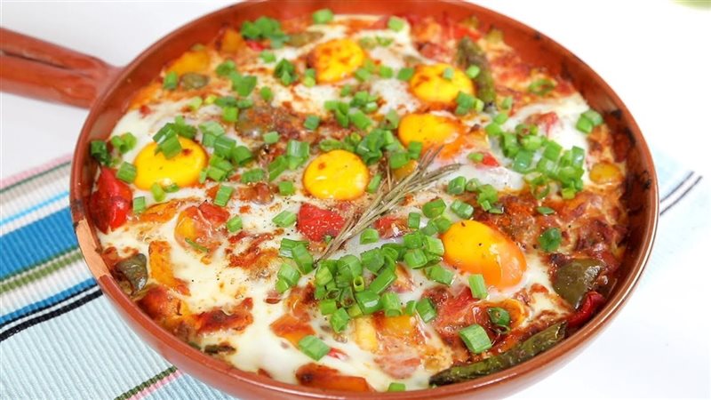 طريقة عمل شكشوكة الفول  