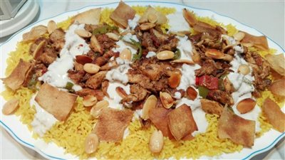 طريقة عمل فتة الشاورما السوري بخطوات بسيطة على سفرة رمضان 