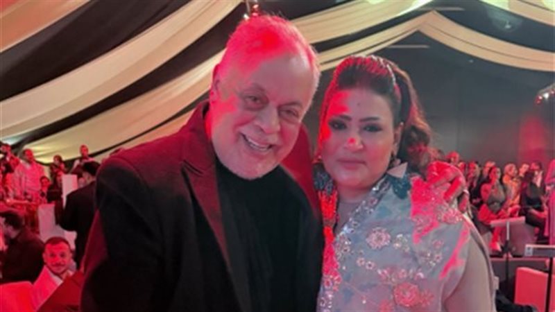 بدرية طلبة مع أشرف زكي