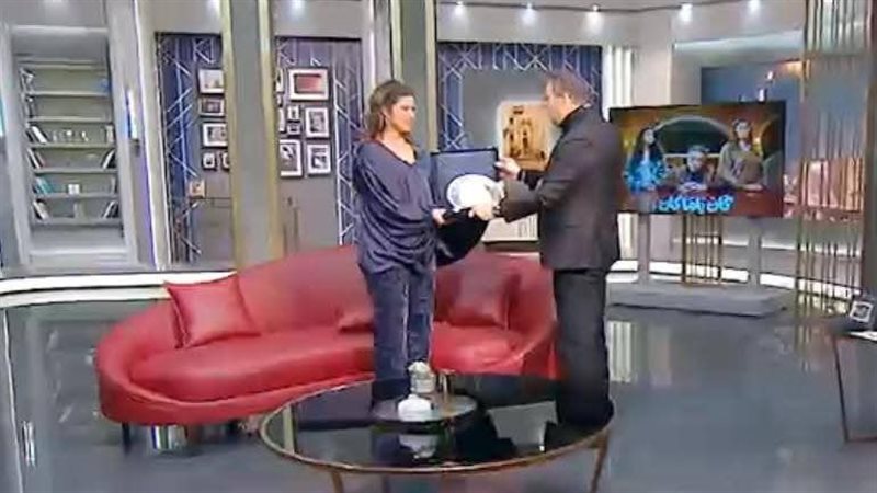 يسرا اللوزي مع عمرو الليثي 