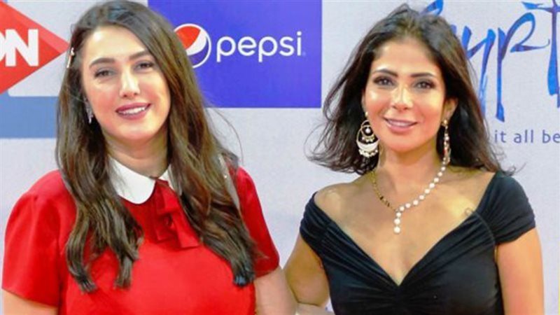 منى زكي مع كندة علوش 