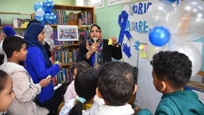 ورش تفاعلية لتعزيز الدمج وتقبّل الاختلاف بمكتبة مصر العامة فرع الزيتون