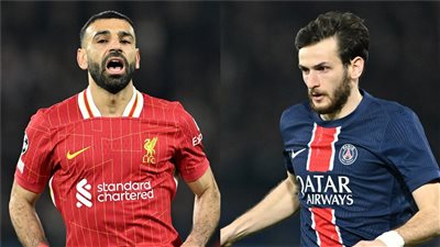 موعد مباراة ليفربول وباريس سان جيرمان في دوري أبطال أوروبا